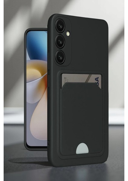 Samsung Galaxy A16 5g Kılıf Kelvin Kartvizitli Silikon - Koyu Yeşil fiyatları