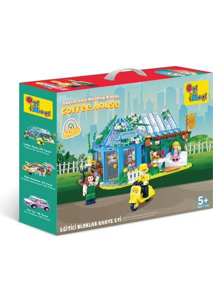 Eğitici Bloklar Kahve Evi 642 Parça Yapı Seti fiyatları