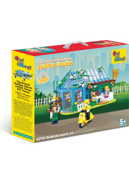 Eğitici Bloklar Kahve Evi 642 Parça Yapı Seti modelleri
