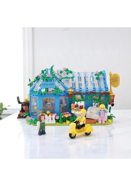 Eğitici Bloklar Kahve Evi 642 Parça Yapı Seti