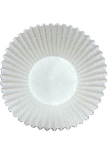 Muffin Kağıt Kek Kapsülü Ince Beyaz Büyük 100 Lü fiyatları