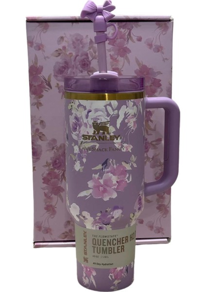 Quencher Pipetli Termos Bardak 1.18 Lt Loveshackfancy