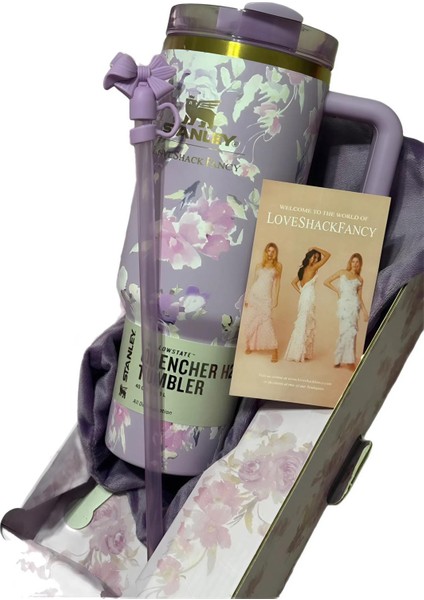 Quencher Pipetli Termos Bardak 1.18 Lt Loveshackfancy fiyatları