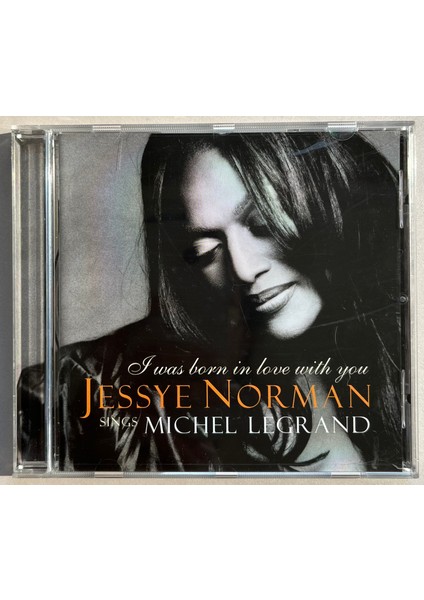 Jessye Norman I Was Born In Love With You (Jessye Norman Sings Michel Legrand) CD (Orijnal 2000 Dönem Baskı Cd)