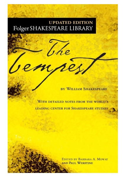 The Tempest : Folger Shakespeare Library Simon & Schuster Us