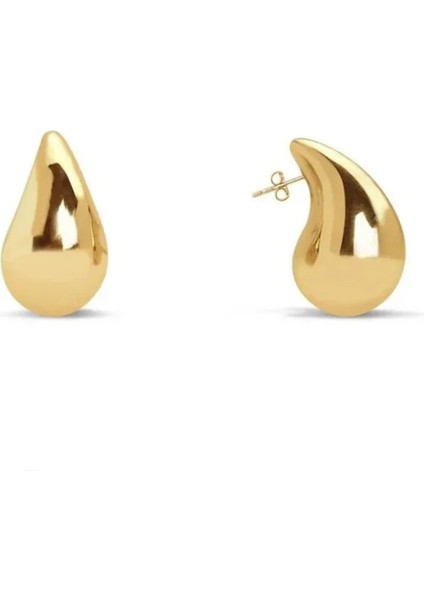 Altın Damla Küpe