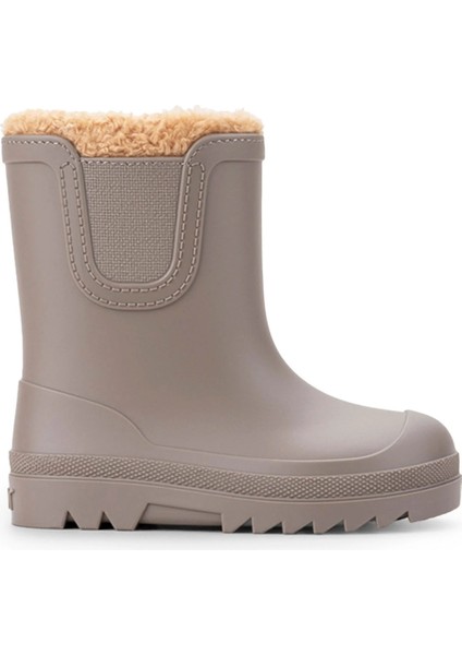 Verona Borreguito Çocuk Kürklü Yağmur Çizmesi - Vizon W10340-183