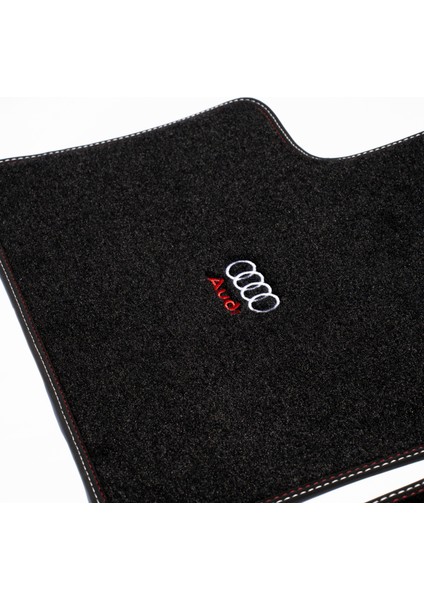 Oto Halı Paspas Seti Audi A8 Serisi Modelleri Uyumlu Sline Kadife Halı Kaymaz & Şık Tasarım
