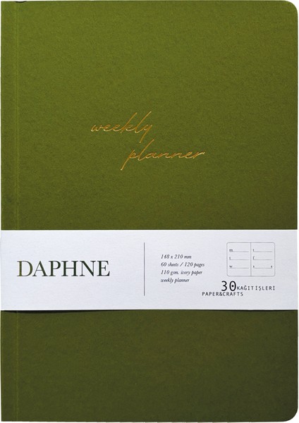 Weekly Planner • Haftalık Planlayıcı Defter fırsatları