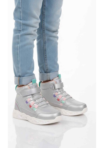 Gümüş Hafif Kız Çocuk Bot Cool Kids F modelleri