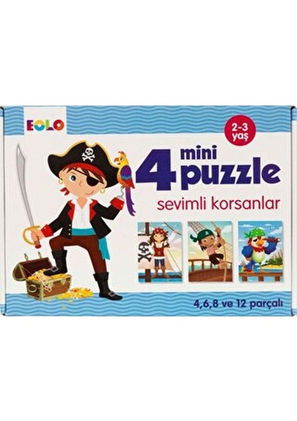 Mini Puzzle-Sevimli Korsanlar
