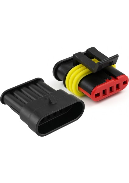 Super Seal Konnektör Takım - Erkek/dişi (5 Pin)