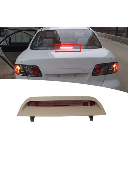 GJ6A-51-580C-80 Araba Arka Montaj Parsel Raf Fren Fren Fren Işığı Mazda 6 2002-2008 Gg 3 Durma Lambası Assy GJ6A51580C80 (Yurt Dışından) indirimleri