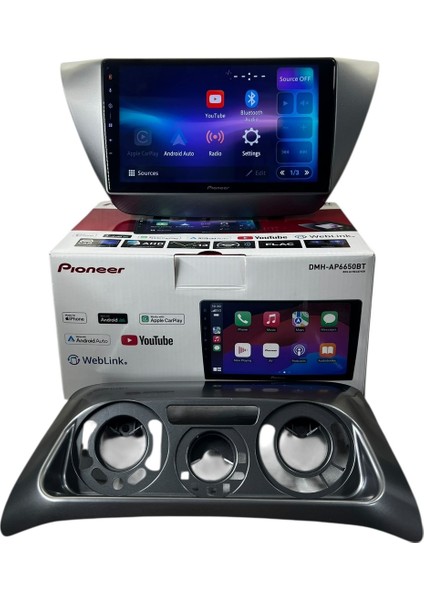 Mitsubishi Lancer 2004-2008 Pioneer 4-64 Tam Profesyonel Oem Multimedia