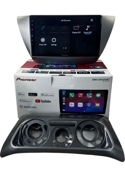 Mitsubishi Lancer 2004-2008 Pioneer 4-64 Tam Profesyonel Oem Multimedia modelleri