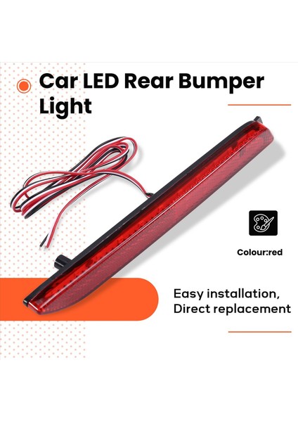 Araba LED Arka Tampon Reflektör Fren Işık Kuyruk Lambası 81920-08010 Toyota Harrier Avalon Venza Lexus GX470 (Yurt Dışından) indirimleri