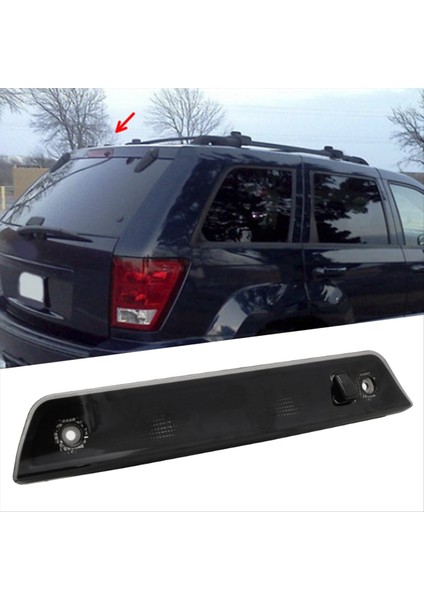 Araba Kuyruk Işığı Montaj Fren Işığı Üçüncü Fren Işığı Jeep Grand Cherokee Için 2005-2010 Siyah (Yurt Dışından) modelleri