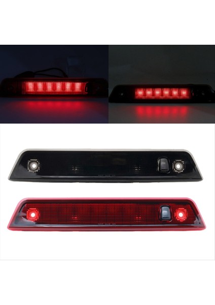 Araba Kuyruk Işığı Montaj Fren Işığı Üçüncü Fren Işığı Jeep Grand Cherokee Için 2005-2010 Siyah (Yurt Dışından) indirimleri