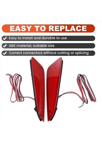 Araba LED Arka Tampon Reflektörü Işık Fren Işık Kuyruk Lambası 81910F4010 81920F4010 Toyota C-Hr Yaris Için (Yurt Dışından) modelleri