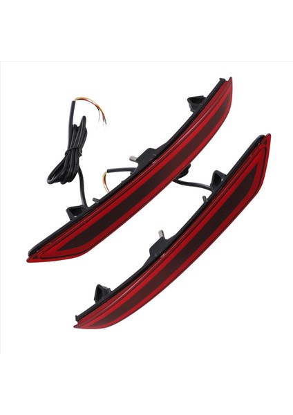 1 Çift LED Arka Tampon Reflektör Kuyruk Freni Sinyali Işık Lambası Subaru Forester 08-16 (Yurt Dışından) fiyatları