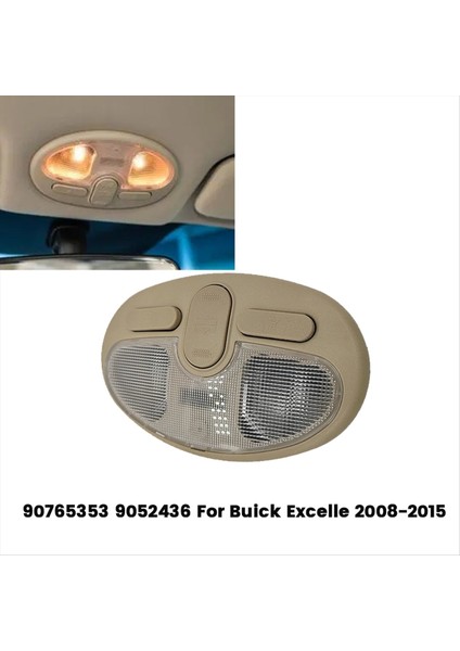Araba Çatı Okuma Işık Tavan Lambası Switch 90765353 9052436 Buick Excelle 2008-2013 Ön Cam Kontrolü Işık Bej (Yurt Dışından) indirimleri