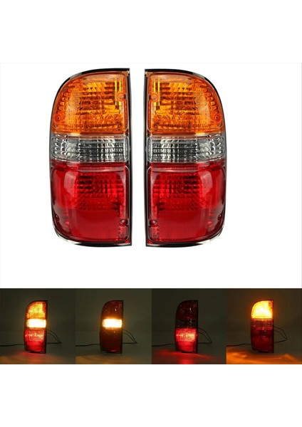 Toyota Tacoma Için 2001-2004 Pikap Tail Işıkları Fren Lambaları Sol Sol (Yurt Dışından)