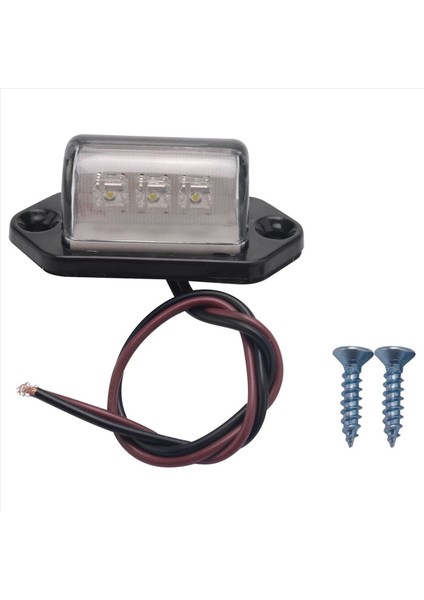 5x 12/ 24V 3 LED Plaka Day Hafif Tekne Rv Kamyon Trailer Iç Lamba (Yurt Dışından) modelleri