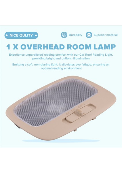 928704D500TW Araba Iç Mekan Tepe Oda Lambası Bej Kia Sedona 2008-2015 (Yurt Dışından) fırsatları