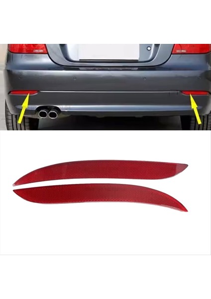 Araba Arka Tampon Reflektörü Fren Işık Kapağı Yansıtıcı Şerit 63147183913 63147183914 Bmw 5 Serisi E60 2008-2010 (Yurt Dışından) indirimleri