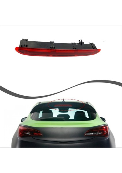 13372164 1222330 Araba Montajlı Fren Işığı Vauxhall Opel Astra Için Üçüncü Fren Işığı J 2009-2016 (Yurt Dışından) indirimleri