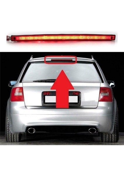 4B9945097A Seviye Fren Işığı Anti Bagaj Anti Işık Uyarı Işık Işık Otomobil Audi A6 Touring 98-05 (Yurt Dışından) modelleri