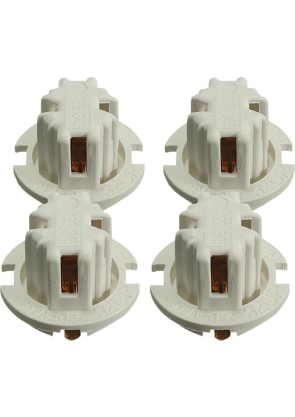 4 Pcs Araç Otomatik Arka Tail Işık Lambası Ampul Tutucu For-Bmw 7 Serisi X5 E53 E70 E65 X3 E83 Beyaz (Yurt Dışından)