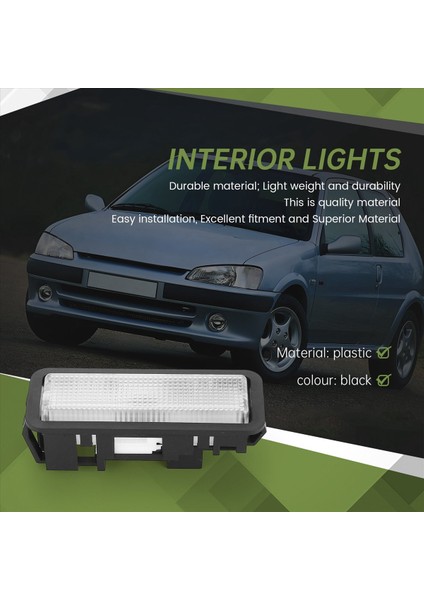 Iç Işık Okuma Işığı 636296 Citroen Ax Zx Bx Peugeot 106 Lnterior Dome Lamba Iç Okuma Lambası (Yurt Dışından) fırsatları