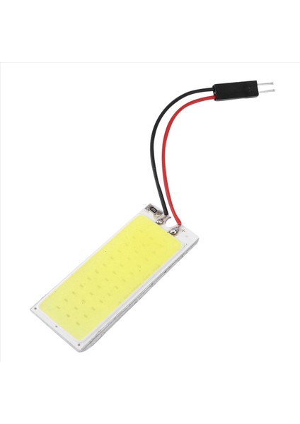 2x T10 501 W5W BA9S Festoon Dome Iç 36 LED Cob Adaptör Paneli Ampul DC12V Saf Beyaz (Yurt Dışından) modelleri