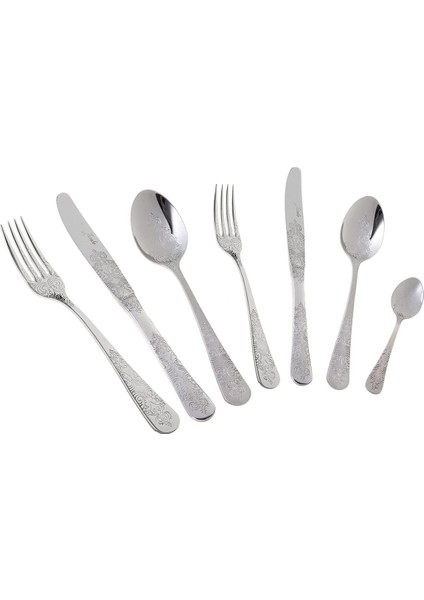 Antique 12 Kişilik 84 Parça Çatal Kaşık Bıçak Takımı fiyatları
