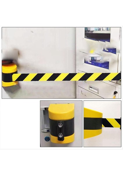 Manyetik Geri Çekilebilir Kemer Bariyeri Manyetik Adsorpsiyonlu Kuyruk Bariyer Kemeri 10M Güvenlik Kordon Bariyeri (Yurt Dışından) modelleri