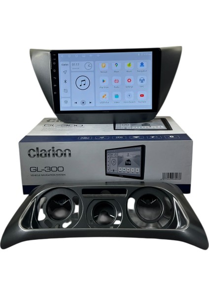 Mitsubishi Lancer 2004-2008 Clarion 4-64 Tam Profesyonel Oem Multimedia fiyatları