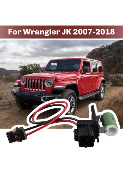 Araba Motor Soğutma Fan Motor Kablo Kablo Demeti 55056789AC Jeep Wrangler Jk 2007-2018 Araç Aksesuarları (Yurt Dışından) fırsatları