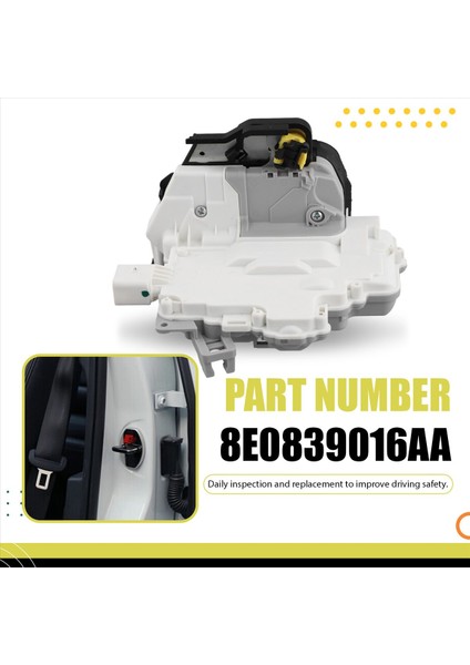 8E0839016AA Audi A3 A6 A8 Koltuk Exeo 2004-2016 Için Arka Sağ Kilit Aktüatörü (Yurt Dışından) indirimleri