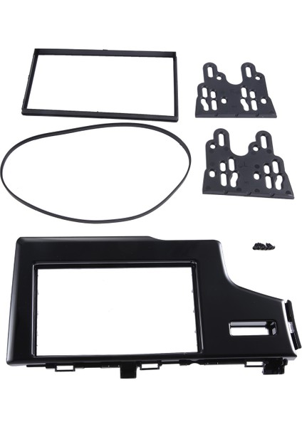 Honda Fit Caz 2014-2018 Lhd Araba Paneli Çizgi Montaj Montajı Kurulum Kiti Çerçevesi Için Araba Radyo DVD Fasyası (Yurt Dışından)