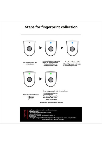 Bengguo Bisiklet Elektrikli Araç Motosiklet Tekerleği Disk Kilidi Güvenliği Hırsızlık Karşı Motosiklet Asma Kilit Parmak Iz Kilidi (Yurt Dışından) modelleri