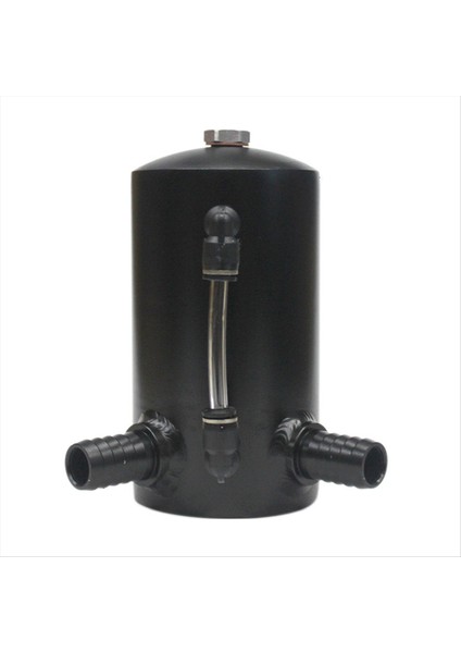 Araba Stili Evrensel Yağ Yakalama Tankı Rezervuar Motoru Yakıt Seperator Can Alüminyum 500ML 2X19MM (Yurt Dışından)