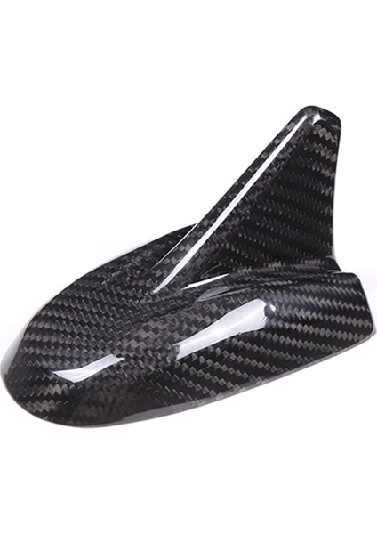 Maserati Ghibli 2014-2019 Için Gerçek Karbon Fiber Araba Çatı Köpekbalığı Yüzgeci Dekoratif Hava Anten Kapağı Çıkartma Tabanı (Yurt Dışından)