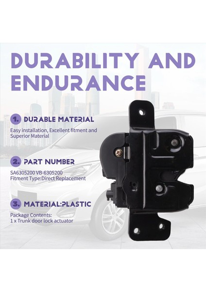 Byd T3 M3 VB-6305200 Için SA6305200 Bagaj Kapı Kilidi Aktüatör Bagaj Kapağı Kilit Mandal (Yurt Dışından) indirimleri