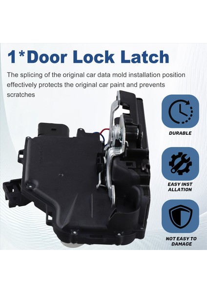 8N1837016B Audi Tt Tt Quattro 2000-2006 Için Sağ Kapı Kilidi Aktüatörü (Yurt Dışından) fırsatları