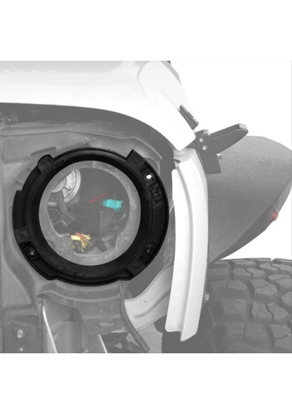 7 Inç LED Far Braketleri Jeep Wrangler Için Jk 2007-2017 Araba Aksesuarları Için Kova Basklar Basklar Yüzüğü (Yurt Dışından) indirimleri