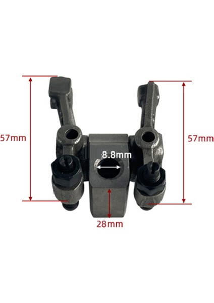 170/173/178F Motor Güç Aksesuarları Için Hava Soğutmalı Dizel Yeke Valf Rocker Kol Montajı (Yurt Dışından) fiyatları