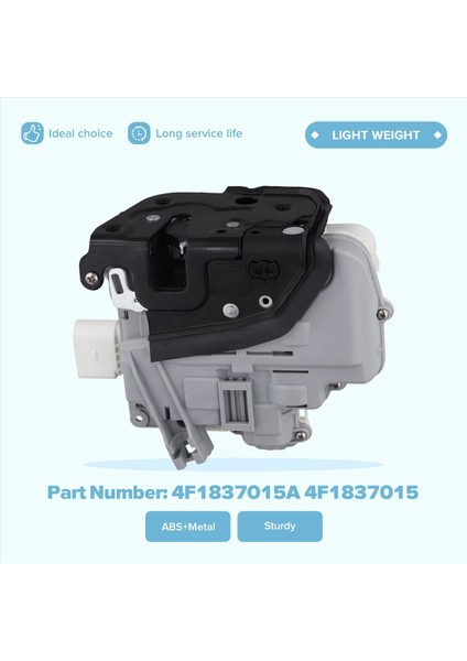 4F1837015A Araba Ön Sol Kapı Kilit Mandal Aktüatör Audi A3 A4 A6 A8 R8 Koltuk Exeo Vw 2002-2016 4F1837015 (Yurt Dışından) indirimleri
