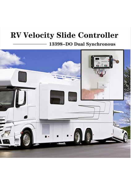 13398-DO Lippert V-Sync Iı Için 13398-C2 Çift Motor Senkronize Hız Slayt Denetleyicisi (Yurt Dışından) modelleri