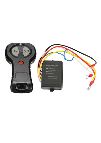 12V/24V Kablosuz Elektrik Anahtarı Denetleyicisi Jeep Off-Road Atv Elektrikli Vinç Kontrol Kiti Için Vinç Uzaktan Kontrol Sistemi (Yurt Dışından)